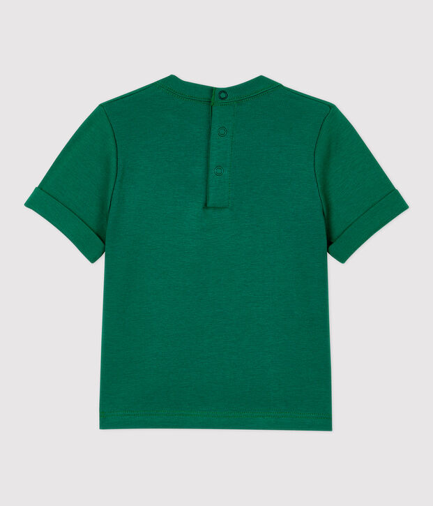 Tee-shirt en coton b&eacute;b&eacute;. vert