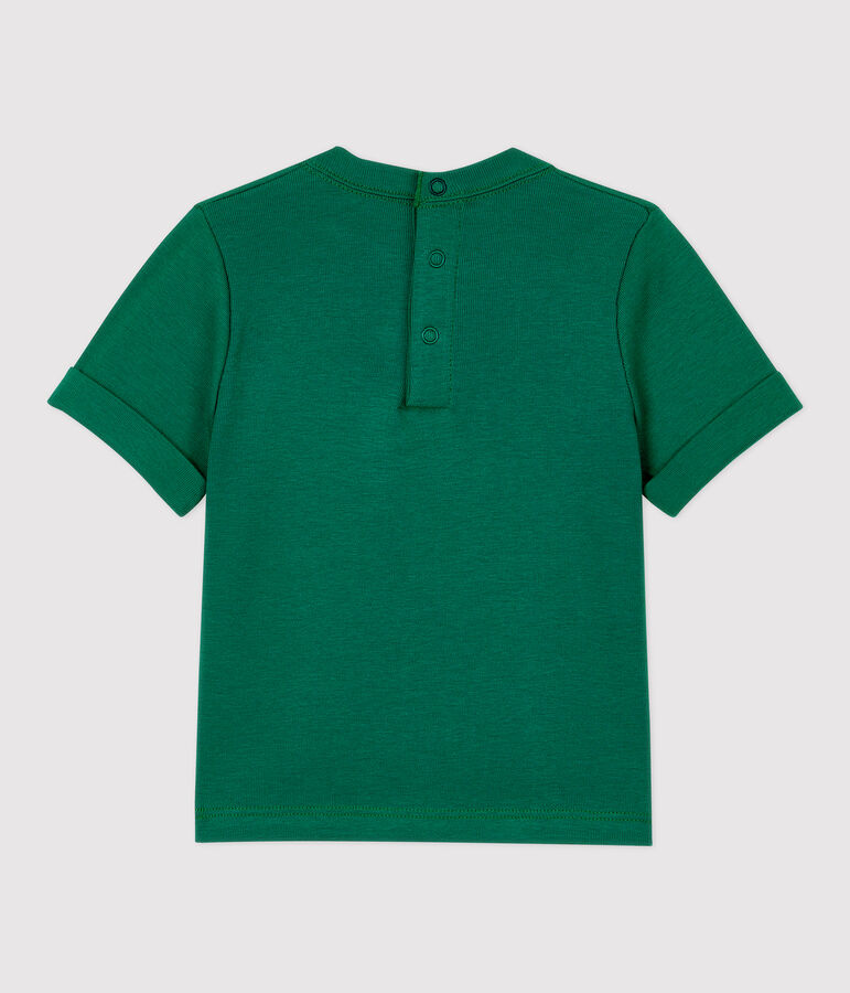 Tee-shirt en coton b&eacute;b&eacute;. vert