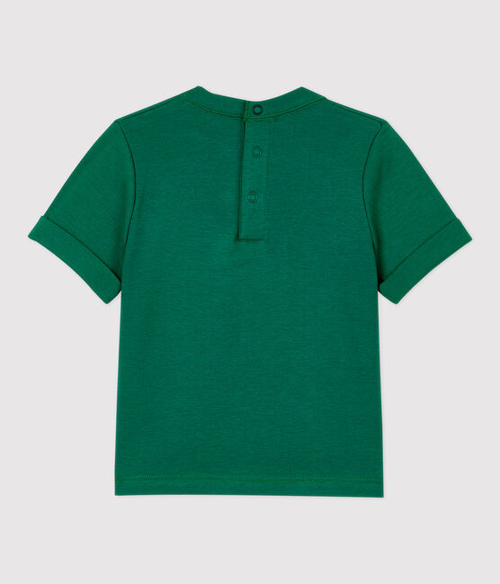 Tee-shirt en coton bébé. vert PIVERT