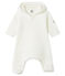 Combinaison longue bébé en tubique matelassé blanc MARSHMALLOW