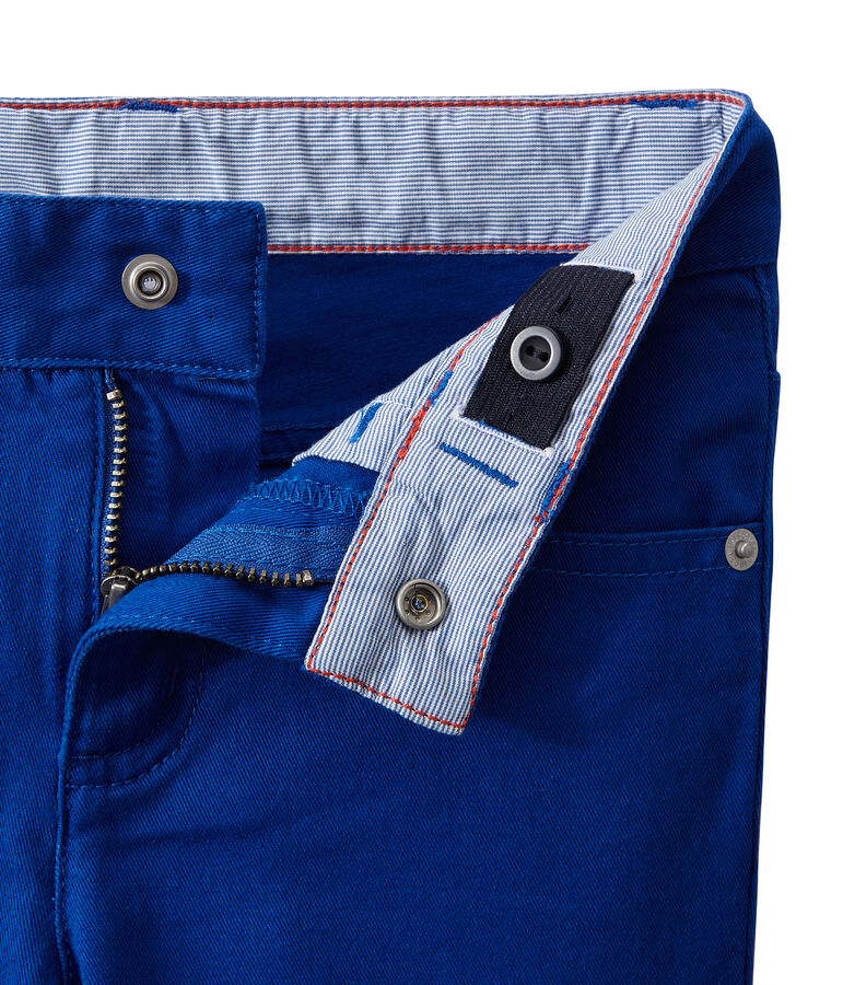 Pantalon de couleur gar&ccedil;on en jean bleu