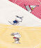 Lot de 3 culottes Petit Bateau X Snoopy en coton petite fille variante 1