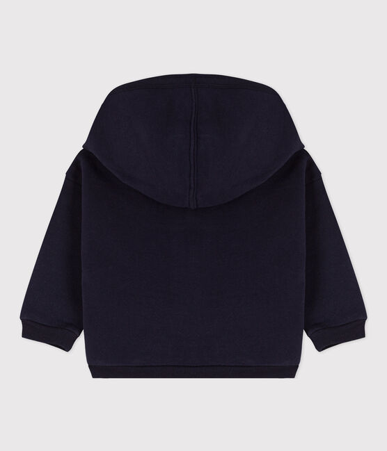 Sweatshirt à capuche bébé bleu SMOKING