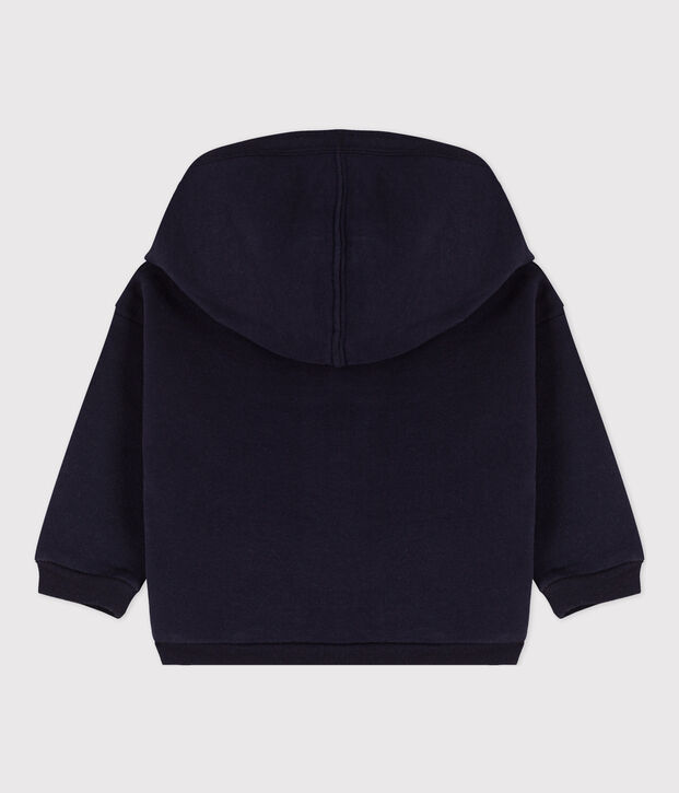 Sweatshirt &agrave; capuche b&eacute;b&eacute; bleu
