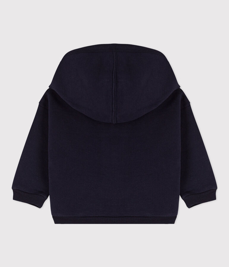 Sweatshirt &agrave; capuche b&eacute;b&eacute; bleu