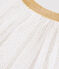 Jupe en tulle enfant fille blanc MARSHMALLOW/jaune OR