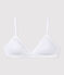 Soutien-gorge paddé blanc fille blanc ECUME