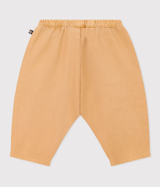 Pantalon en denim de couleur bébé beige TOURONE