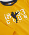 Tee-shirt sérigraphié enfant garçon jaune BOUDOR