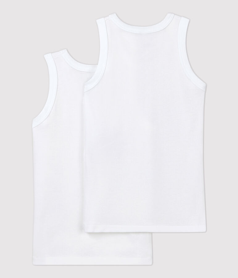 Lot de 2 d&eacute;bardeurs blancs petit gar&ccedil;on variante 1