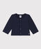 Cardigan en jersey épais bébé bleu SMOKING
