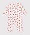Pyjama b&eacute;b&eacute; en coton sans pieds imprim&eacute; pompier blanc/multicouleur