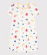 Chemise de nuit phosphorescente en coton petite fille