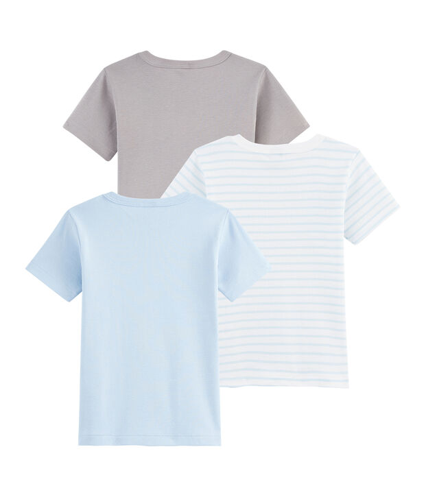 Lot de 3 tee-shirts petit gar&ccedil;on multicouleur