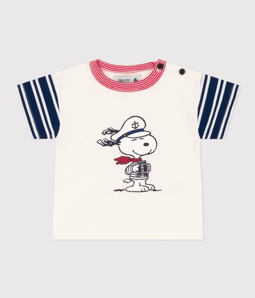 Tee-shirt Petit Bateau X Snoopy en jersey léger bébé