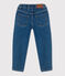 Pantalon en denim 100% écoresponsable enfant garçon bleu BLEU DELAVE