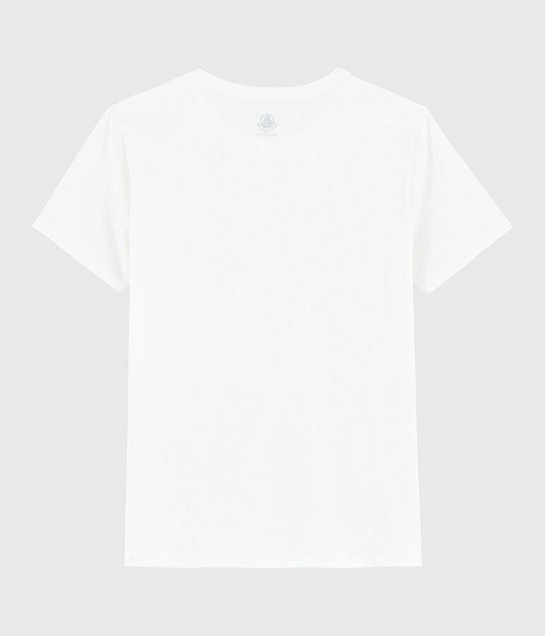 T-shirt coton Sea Island Femme blanc