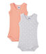 Lot de 2 bodies bébé garçon sans manches
