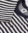 Tee-shirt manches longues en tubique enfant garçon bleu SMOKING/ AVALANCHE