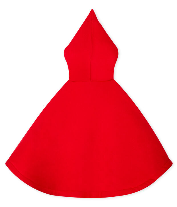 Cape b&eacute;b&eacute; mixte rouge