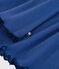 Robe sans manches enfant en coton uni bleu