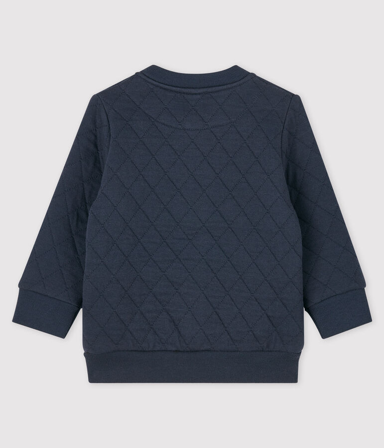 Cardigan en tubique b&eacute;b&eacute;. bleu SMOKING