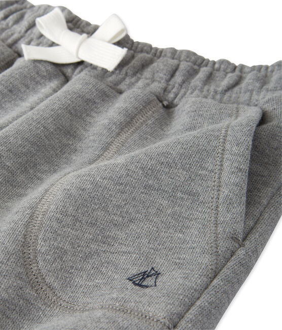 Pantalon garçon en molleton gris SUBWAY CHINE