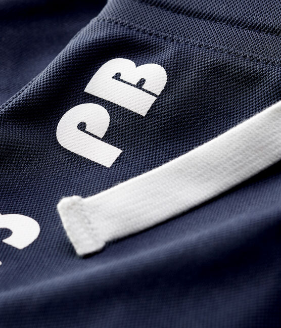 Bermuda de sport enfant garçon bleu SMOKING