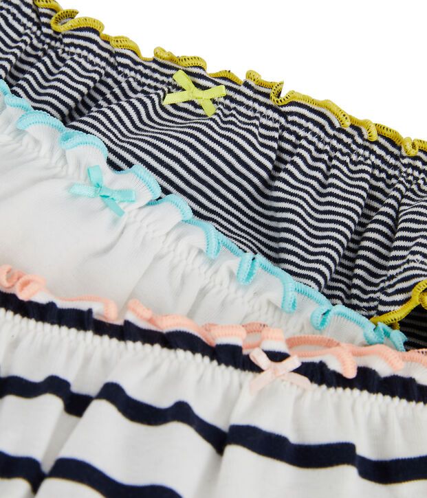 Lot 3 culottes femme multicouleur