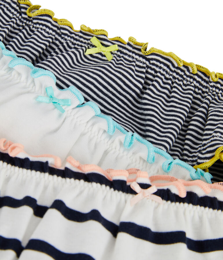 Lot 3 culottes femme multicouleur