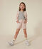 Cardigan en coton enfant fille rose SALINE