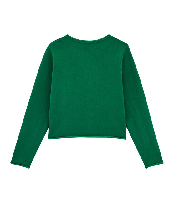Cardigan tricot enfant fille ECOLOGY