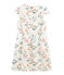 Robe enfant fille blanc/multicouleur
