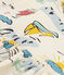 Robe manches courtes en popeline enfant fille blanc AVALANCHE/ MULTICO