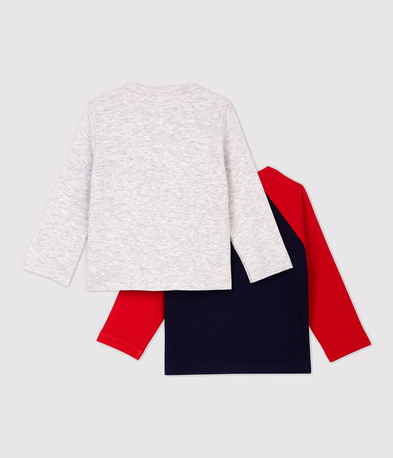 Lot de 2 tshirts coton b&eacute;b&eacute;. variante 1