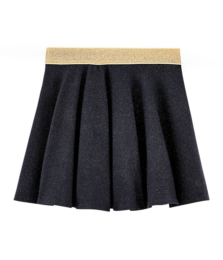 Jupe enfant fille bleu/jaune