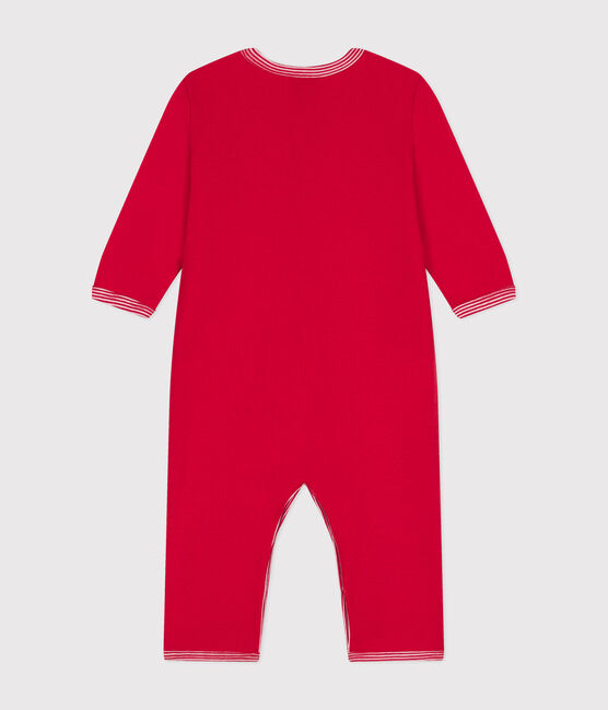 Pyjama sans pieds en coton bébé rouge CORRIDA