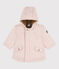 Parka bébé déperlante rose SALINE