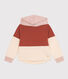 Sweatshirt capuche en molleton enfant fille