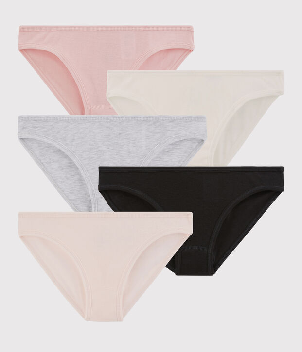 Lot 5 culottes Femme multicouleur