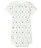 Body unitaire manches courtes à imprimé marin bébé blanc MARSHMALLOW/blanc MULTICO