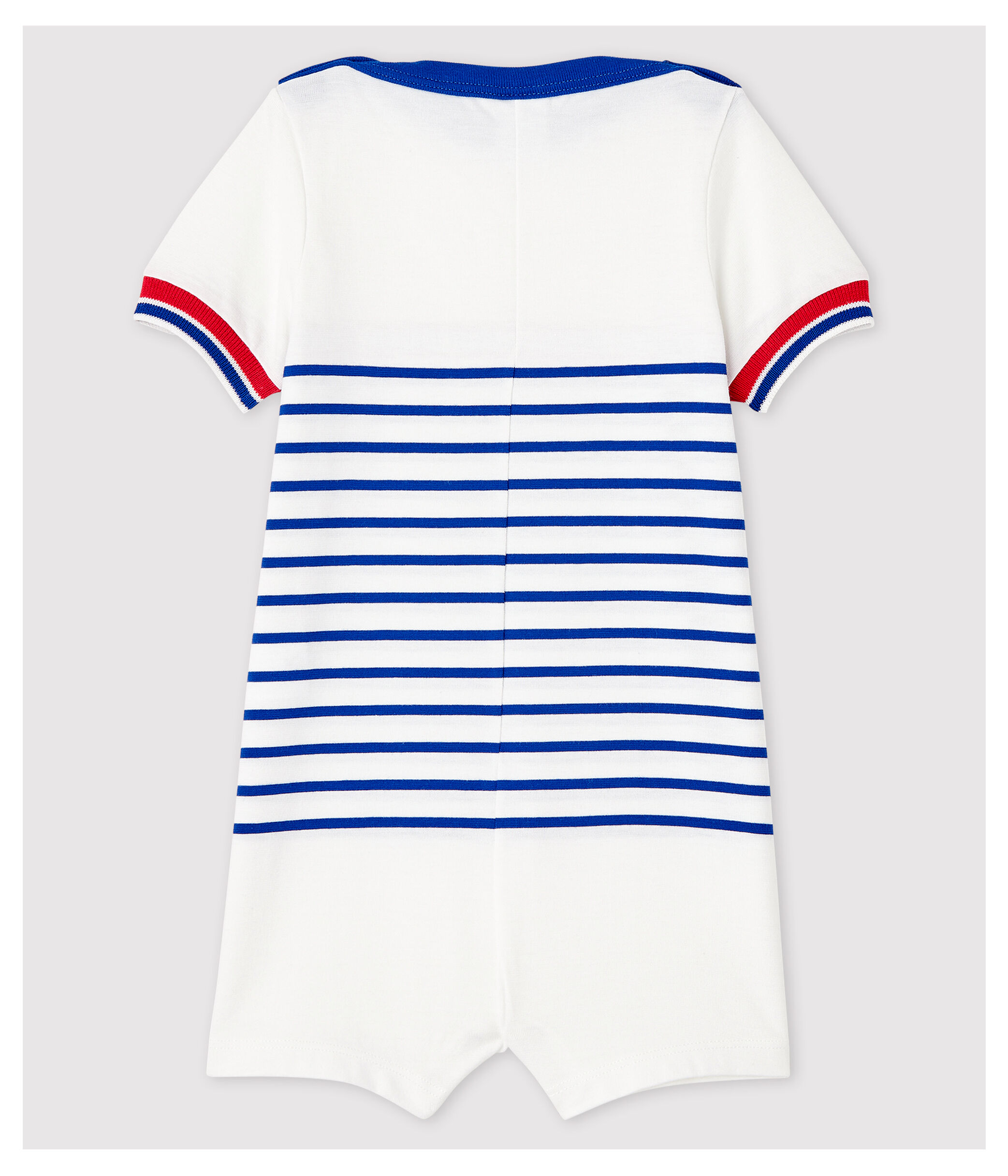 Visiter la boutique Petit BateauPetit Bateau Combinaison courte rayée en jersey bébé garçon 