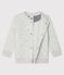 Cardigan bébé garçon en tubique matelassé gris BELUGA