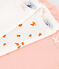 Lot de 3 bodies manches courtes oranges en coton variante 1