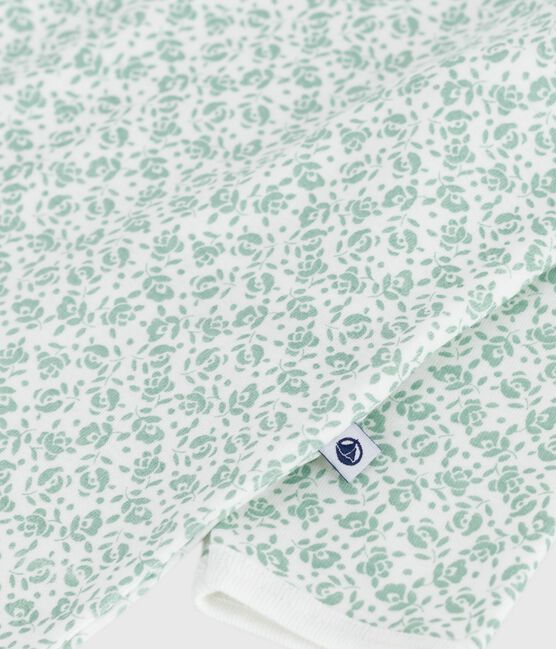 Pyjama bébé en coton fleuri MARSHMALLOW/ PAUL