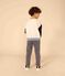 Sweatshirt en molleton enfant garçon blanc AVALANCHE/ MULTICO