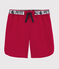 Short de bain recyclé enfant garçon rouge TERKUIT