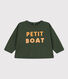 Sweatshirt en molleton bébé