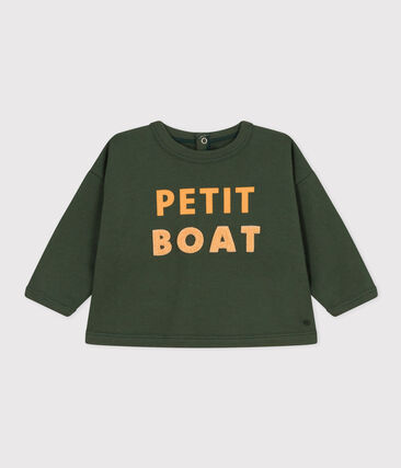 Sweatshirt en molleton bébé