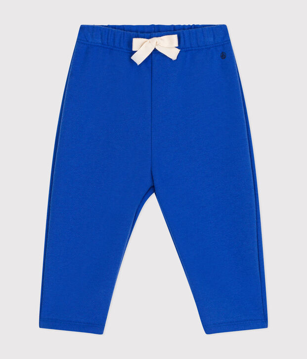 Pantalon en molleton b&eacute;b&eacute; bleu